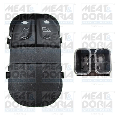 Switch, window regulator